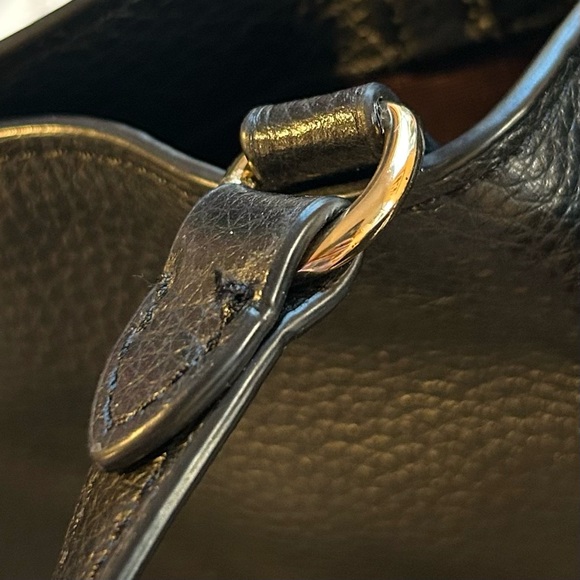 COACH Andy Tote Horse & Carriage Black Leather Luxury Designer Premium Classic - Picture 14 of 14